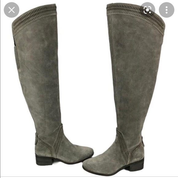 Vince Camuto Shoes - Vince Camuto Karinda Suede Over the Knee Boots